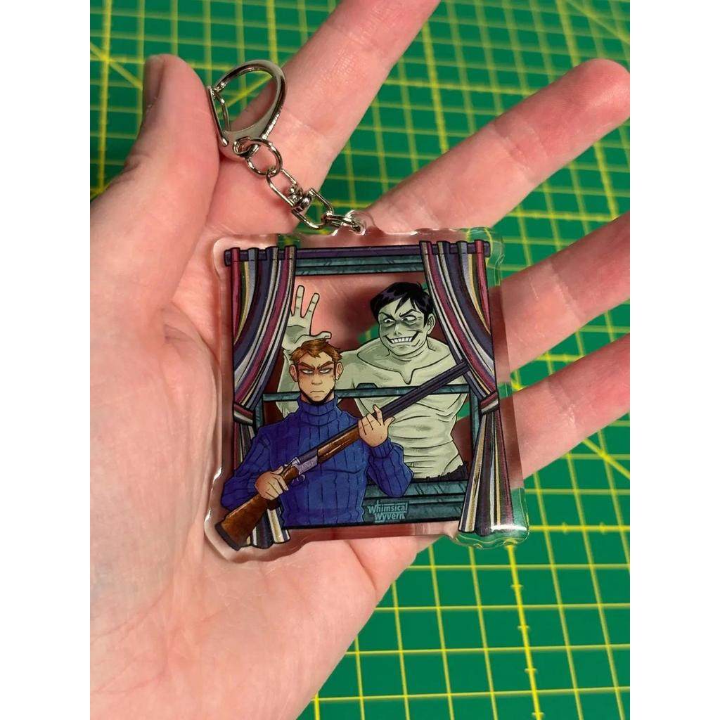 Ninah Silver Acrylic Keychain With Clasp Creative Diy Craft Supplies Customizable Design Móc Khóa In Theo Yêu Cầu, Chất Liệu Mica Trong Suốt In 2 Mặt , Dày 4mm 1 Ninah Silver Acrylic Keychain With Clasp Creative Diy Craft Supplies Customizable Design Móc Khóa In Theo Yêu Cầu, Chất Liệu Mica Trong Suốt In 2 Mặt , Dày 4mm