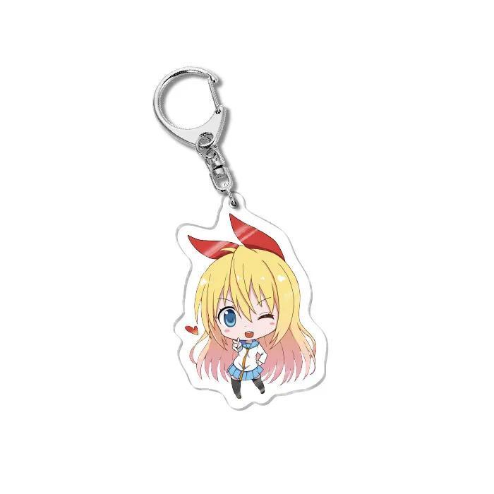 Nisekoi Anime False Love Acrylic Keychain Jewelry Fan Bag Charm Keyring Creative Mica Keychain Móc Khóa In Theo Yêu Cầu, Chất Liệu Mica Trong Suốt In 2 Mặt , Dày 4mm 10 Nisekoi Anime False Love Acrylic Keychain Jewelry Fan Bag Charm Keyring Creative Mica Keychain Móc Khóa In Theo Yêu Cầu, Chất Liệu Mica Trong Suốt In 2 Mặt , Dày 4mm - Ảnh 10