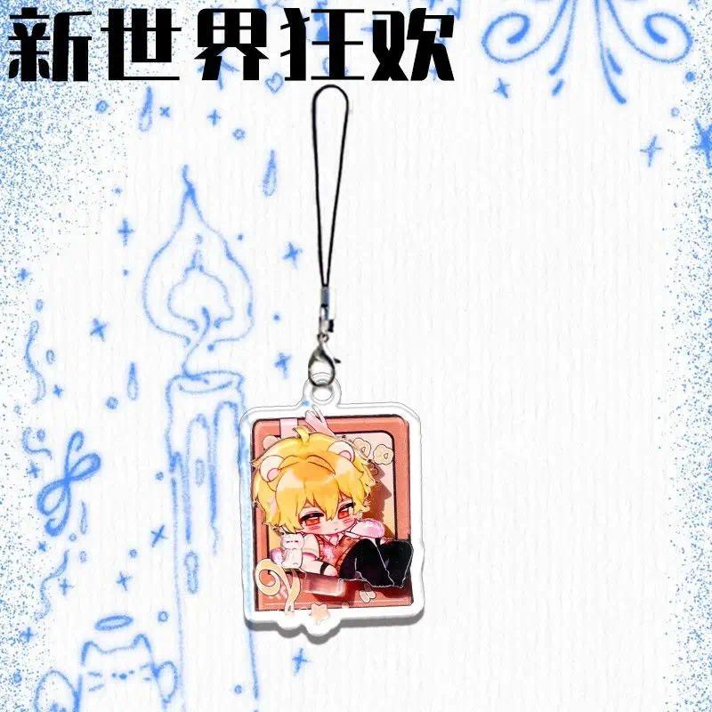 Nu Carnival Anime Mobile Phone Lanyard Eiden Aster Diy Creative Accesorios Phone Case Friend Móc Khóa In Theo Yêu Cầu, Chất Liệu Mica Trong Suốt In 2 Mặt , Dày 4mm 3 Nu Carnival Anime Mobile Phone Lanyard Eiden Aster Diy Creative Accesorios Phone Case Friend Móc Khóa In Theo Yêu Cầu, Chất Liệu Mica Trong Suốt In 2 Mặt , Dày 4mm - Ảnh 3