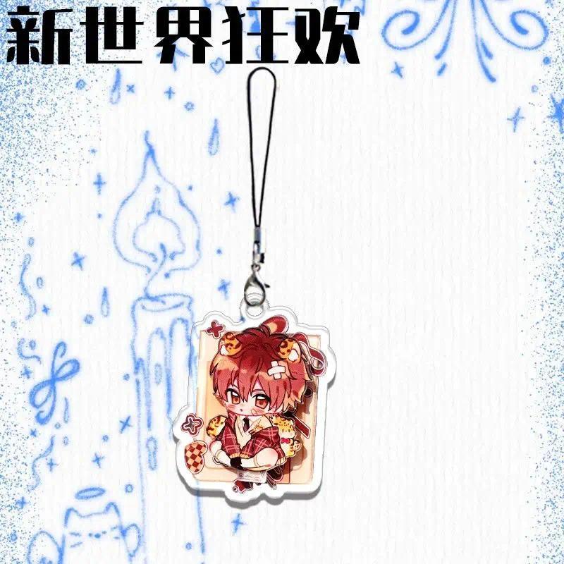 Nu Carnival Anime Mobile Phone Lanyard Eiden Aster Diy Creative Accesorios Phone Case Friend Móc Khóa In Theo Yêu Cầu, Chất Liệu Mica Trong Suốt In 2 Mặt , Dày 4mm 4 Nu Carnival Anime Mobile Phone Lanyard Eiden Aster Diy Creative Accesorios Phone Case Friend Móc Khóa In Theo Yêu Cầu, Chất Liệu Mica Trong Suốt In 2 Mặt , Dày 4mm - Ảnh 4