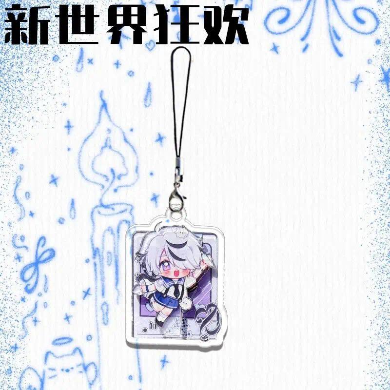 Nu Carnival Anime Mobile Phone Lanyard Eiden Aster Diy Creative Accesorios Phone Case Friend Móc Khóa In Theo Yêu Cầu, Chất Liệu Mica Trong Suốt In 2 Mặt , Dày 4mm 5 Nu Carnival Anime Mobile Phone Lanyard Eiden Aster Diy Creative Accesorios Phone Case Friend Móc Khóa In Theo Yêu Cầu, Chất Liệu Mica Trong Suốt In 2 Mặt , Dày 4mm - Ảnh 5