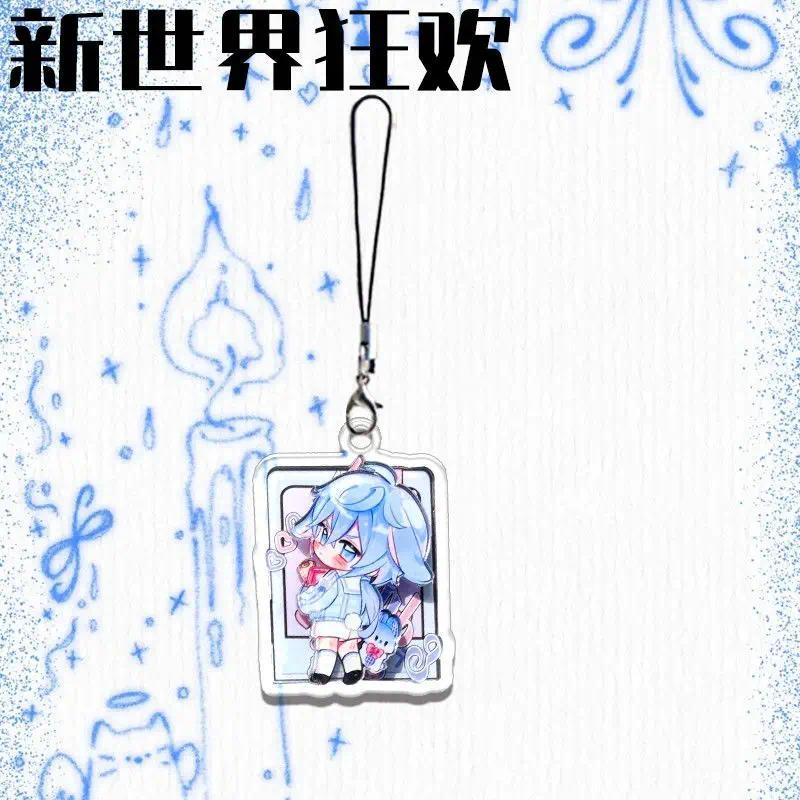 Nu Carnival Anime Mobile Phone Lanyard Eiden Aster Diy Creative Accesorios Phone Case Friend Móc Khóa In Theo Yêu Cầu, Chất Liệu Mica Trong Suốt In 2 Mặt , Dày 4mm 7 Nu Carnival Anime Mobile Phone Lanyard Eiden Aster Diy Creative Accesorios Phone Case Friend Móc Khóa In Theo Yêu Cầu, Chất Liệu Mica Trong Suốt In 2 Mặt , Dày 4mm - Ảnh 7