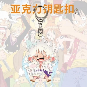 One Piece Franky Trafalgar Law Jinbe Monkey D Acrylic Keychain. Luffy Thitch Anime Móc Khóa In Theo Yêu Cầu, Chất Liệu Mica Trong Suốt In 2 Mặt , Dày 4mm