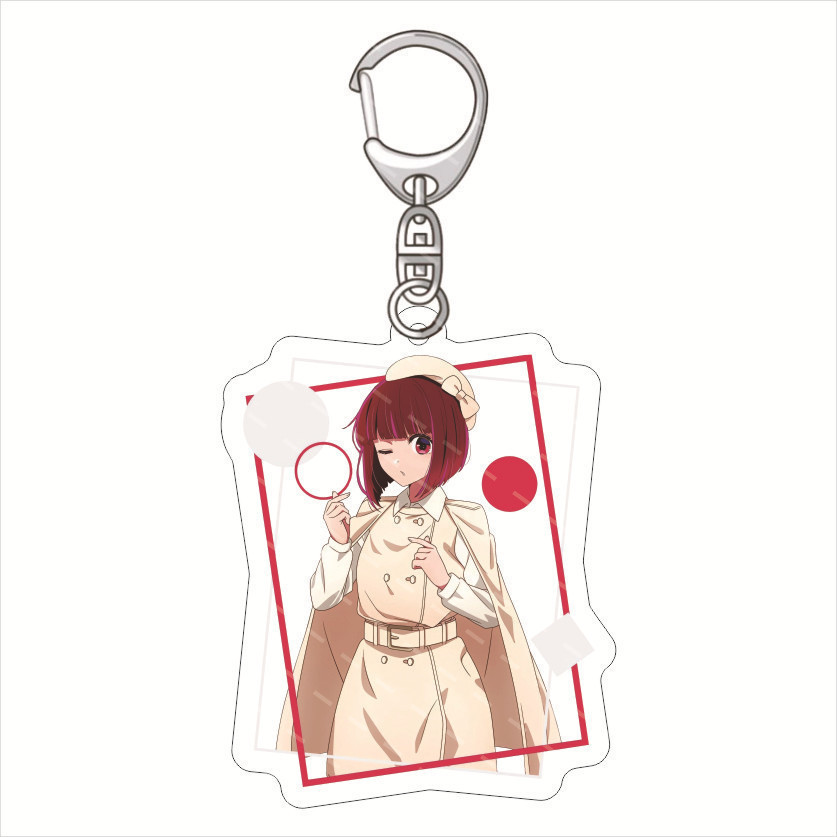 Oshi No Ko Acrylic Keychain With Peripheral Style Personalized Pendant Double-sided Hanger - Móc Khóa In Theo Yêu Cầu, Chất Liệu Mica Trong Suốt In 2 Mặt , Dày 4mm 2 Oshi No Ko Acrylic Keychain With Peripheral Style Personalized Pendant Double-sided Hanger - Móc Khóa In Theo Yêu Cầu, Chất Liệu Mica Trong Suốt In 2 Mặt , Dày 4mm - Ảnh 2