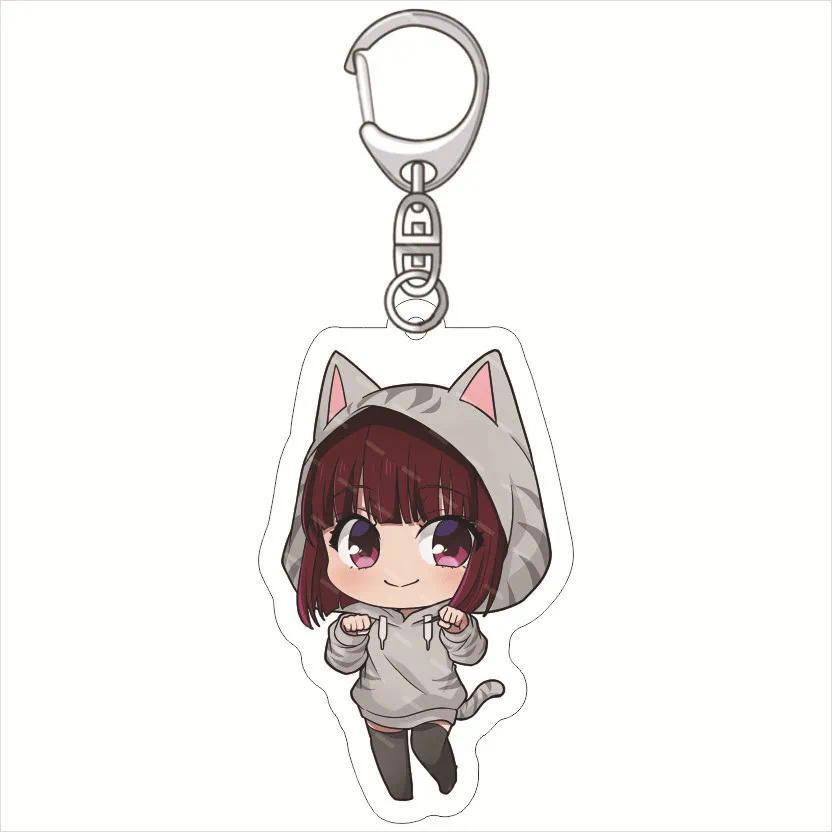 Oshi No Ko Anime Acrylic Keychain Jewelry Fans Key Chain Cute Plated Products New Creativity Móc Khóa In Theo Yêu Cầu, Chất Liệu Mica Trong Suốt In 2 Mặt , Dày 4mm 6 Oshi No Ko Anime Acrylic Keychain Jewelry Fans Key Chain Cute Plated Products New Creativity Móc Khóa In Theo Yêu Cầu, Chất Liệu Mica Trong Suốt In 2 Mặt , Dày 4mm - Ảnh 6