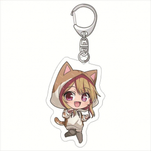 Oshi No Ko Anime Acrylic Keychain Jewelry Fans Key Chain Cute Plated Products New Creativity Móc Khóa In Theo Yêu Cầu, Chất Liệu Mica Trong Suốt In 2 Mặt , Dày 4mm