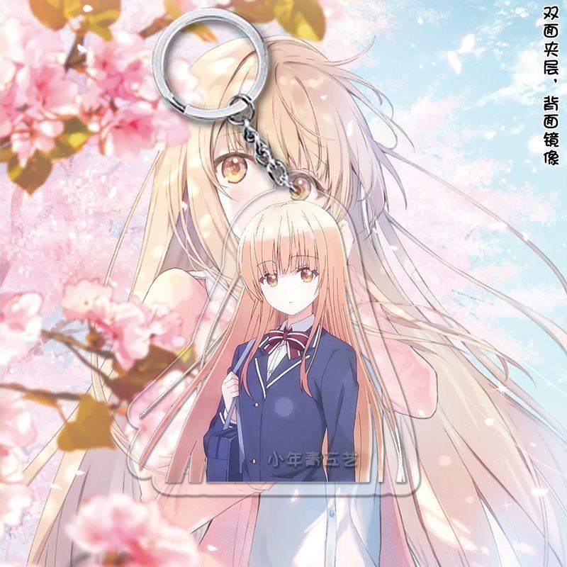 Otonarino Tenshisama Anime Keychain Women Shiina Mahiru Fujimiya Amane Key Chain Man Kawaii Móc Khóa In Theo Yêu Cầu, Chất Liệu Mica Trong Suốt In 2 Mặt , Dày 4mm 13 Otonarino Tenshisama Anime Keychain Women Shiina Mahiru Fujimiya Amane Key Chain Man Kawaii Móc Khóa In Theo Yêu Cầu, Chất Liệu Mica Trong Suốt In 2 Mặt , Dày 4mm - Ảnh 13