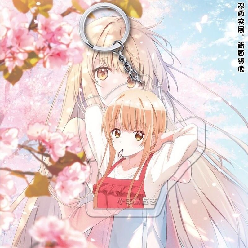 Otonarino Tenshisama Anime Keychain Women Shiina Mahiru Fujimiya Amane Key Chain Man Kawaii Móc Khóa In Theo Yêu Cầu, Chất Liệu Mica Trong Suốt In 2 Mặt , Dày 4mm 14 Otonarino Tenshisama Anime Keychain Women Shiina Mahiru Fujimiya Amane Key Chain Man Kawaii Móc Khóa In Theo Yêu Cầu, Chất Liệu Mica Trong Suốt In 2 Mặt , Dày 4mm - Ảnh 14