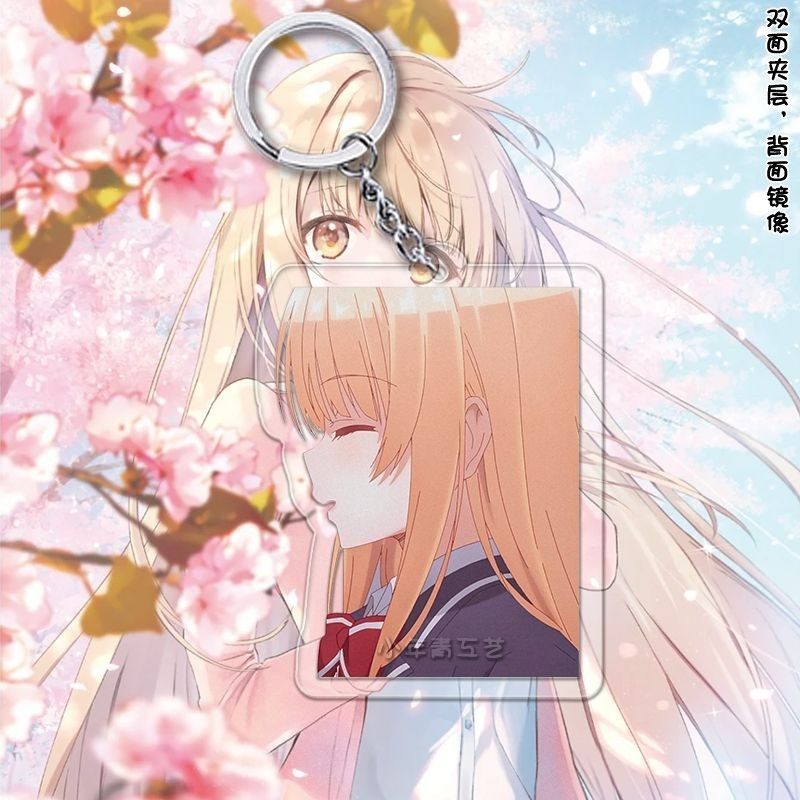Otonarino Tenshisama Anime Keychain Women Shiina Mahiru Fujimiya Amane Key Chain Man Kawaii Móc Khóa In Theo Yêu Cầu, Chất Liệu Mica Trong Suốt In 2 Mặt , Dày 4mm 17 Otonarino Tenshisama Anime Keychain Women Shiina Mahiru Fujimiya Amane Key Chain Man Kawaii Móc Khóa In Theo Yêu Cầu, Chất Liệu Mica Trong Suốt In 2 Mặt , Dày 4mm - Ảnh 17