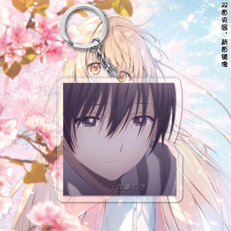 Otonarino Tenshisama Anime Keychain Women Shiina Mahiru Fujimiya Amane Key Chain Man Kawaii Móc Khóa In Theo Yêu Cầu, Chất Liệu Mica Trong Suốt In 2 Mặt , Dày 4mm 4 Otonarino Tenshisama Anime Keychain Women Shiina Mahiru Fujimiya Amane Key Chain Man Kawaii Móc Khóa In Theo Yêu Cầu, Chất Liệu Mica Trong Suốt In 2 Mặt , Dày 4mm - Ảnh 4
