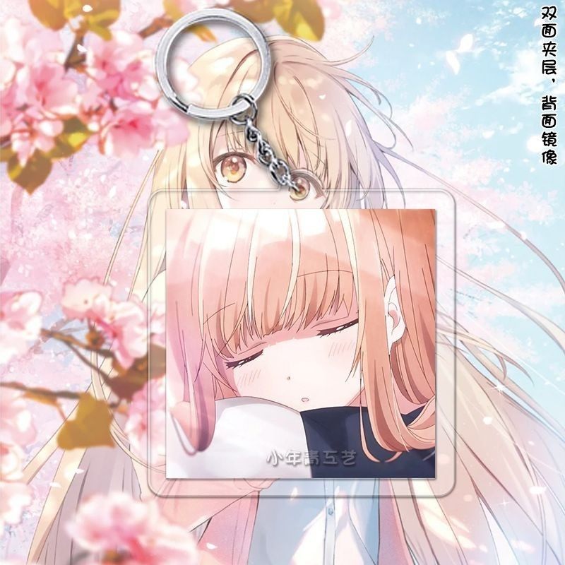 Otonarino Tenshisama Anime Keychain Women Shiina Mahiru Fujimiya Amane Key Chain Man Kawaii Móc Khóa In Theo Yêu Cầu, Chất Liệu Mica Trong Suốt In 2 Mặt , Dày 4mm 6 Otonarino Tenshisama Anime Keychain Women Shiina Mahiru Fujimiya Amane Key Chain Man Kawaii Móc Khóa In Theo Yêu Cầu, Chất Liệu Mica Trong Suốt In 2 Mặt , Dày 4mm - Ảnh 6