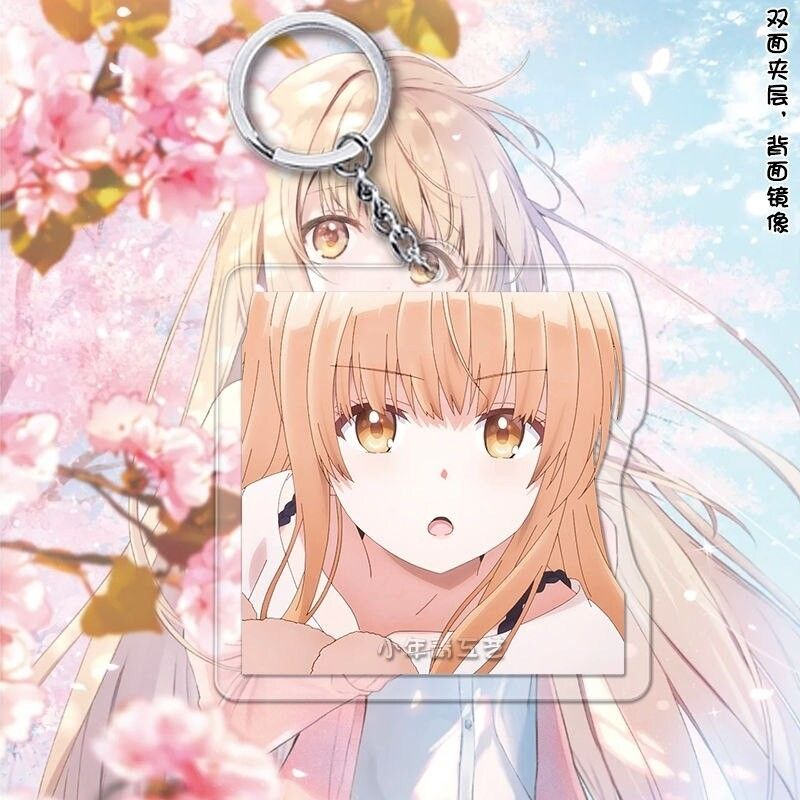 Otonarino Tenshisama Anime Keychain Women Shiina Mahiru Fujimiya Amane Key Chain Man Kawaii Móc Khóa In Theo Yêu Cầu, Chất Liệu Mica Trong Suốt In 2 Mặt , Dày 4mm 8 Otonarino Tenshisama Anime Keychain Women Shiina Mahiru Fujimiya Amane Key Chain Man Kawaii Móc Khóa In Theo Yêu Cầu, Chất Liệu Mica Trong Suốt In 2 Mặt , Dày 4mm - Ảnh 8