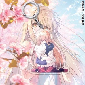 Otonarino Tenshisama Anime Keychain Women Shiina Mahiru Fujimiya Amane Key Chain Man Kawaii Móc Khóa In Theo Yêu Cầu, Chất Liệu Mica Trong Suốt In 2 Mặt , Dày 4mm