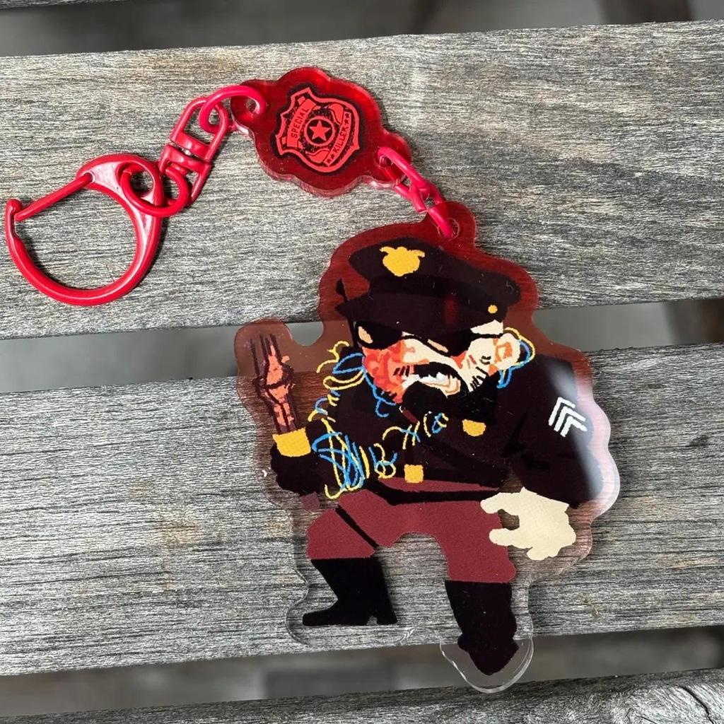 Outlast Trials 3.5" Ping Charm Keychain Durable Lanyard For Business Traveling School Camping Móc Khóa In Theo Yêu Cầu, Chất Liệu Mica Trong Suốt In 2 Mặt , Dày 4mm 3 Outlast Trials 3.5" Ping Charm Keychain Durable Lanyard For Business Traveling School Camping Móc Khóa In Theo Yêu Cầu, Chất Liệu Mica Trong Suốt In 2 Mặt , Dày 4mm - Ảnh 3