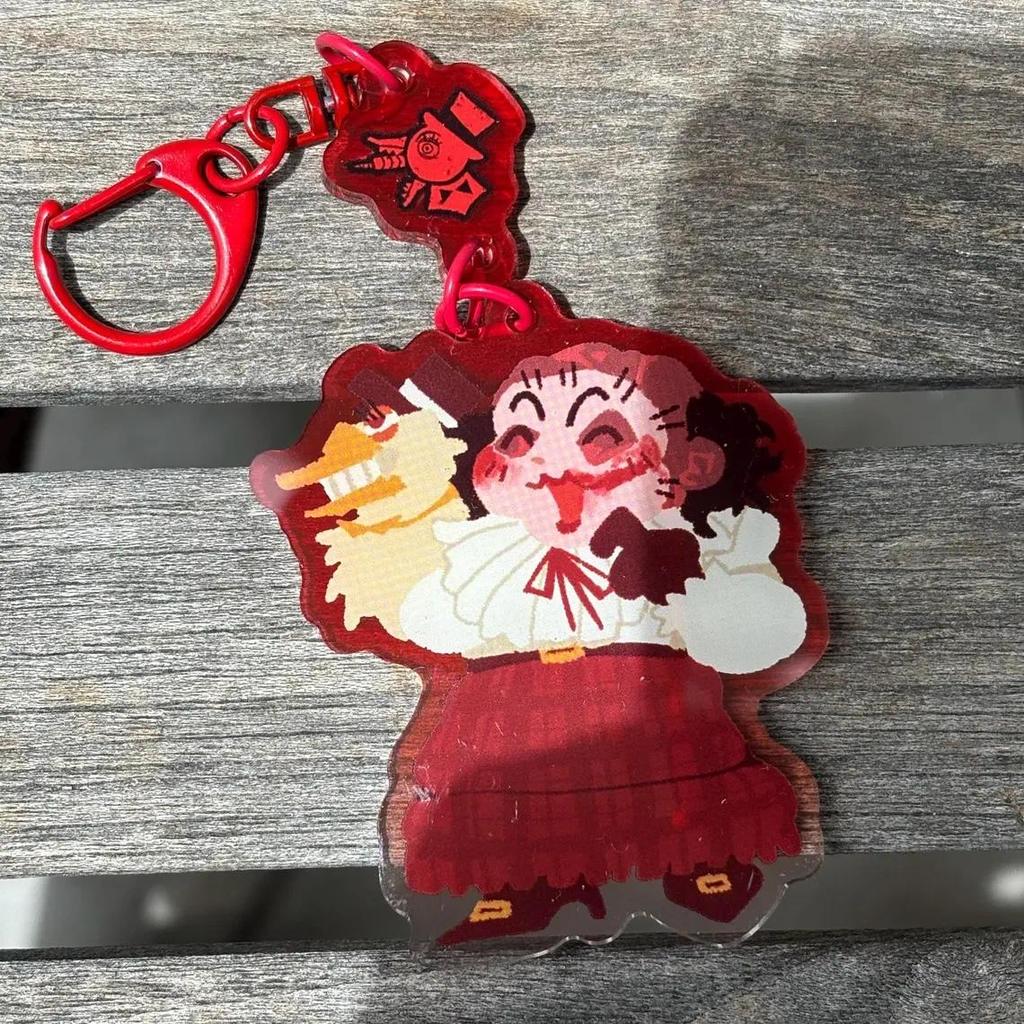 Outlast Trials 3.5" Ping Charm Keychain Durable Lanyard For Business Traveling School Camping Móc Khóa In Theo Yêu Cầu, Chất Liệu Mica Trong Suốt In 2 Mặt , Dày 4mm 6 Outlast Trials 3.5" Ping Charm Keychain Durable Lanyard For Business Traveling School Camping Móc Khóa In Theo Yêu Cầu, Chất Liệu Mica Trong Suốt In 2 Mặt , Dày 4mm - Ảnh 6