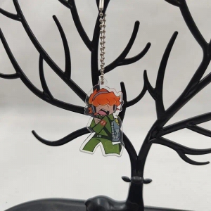 Panty & Stocking With Garterbelt Anime Keychain Women Mobile Phone Lanyard Lic Key Chain Man Móc Khóa In Theo Yêu Cầu, Chất Liệu Mica Trong Suốt In 2 Mặt , Dày 4mm