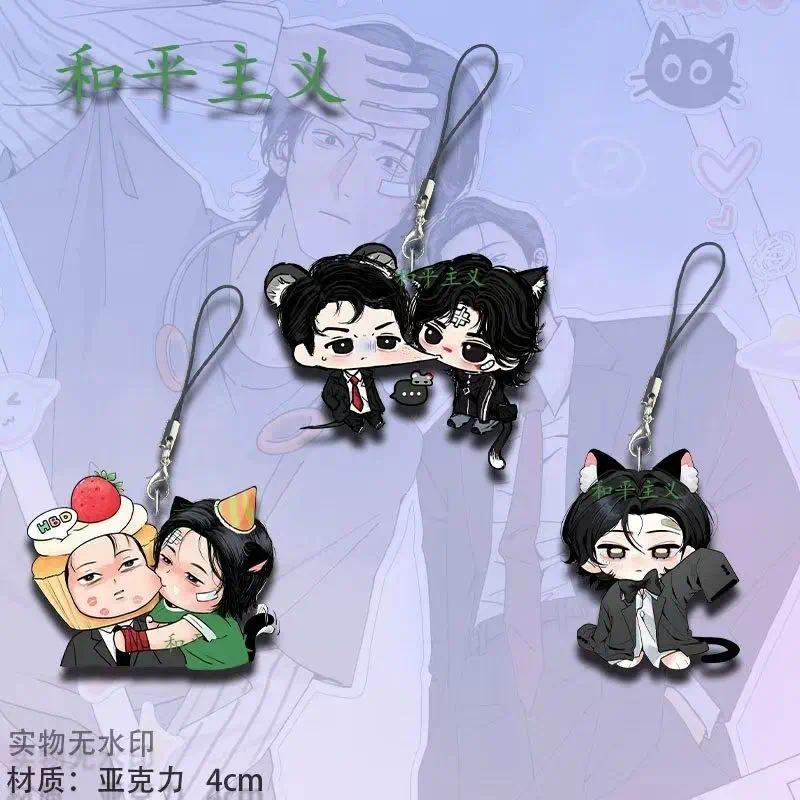 Peace Of God Anime Keychain Women Phone Strap Korean Acrylic Keychain Man 주의̣화 Ornament Móc Khóa In Theo Yêu Cầu, Chất Liệu Mica Trong Suốt In 2 Mặt , Dày 4mm 2 Peace Of God Anime Keychain Women Phone Strap Korean Acrylic Keychain Man 주의̣화 Ornament Móc Khóa In Theo Yêu Cầu, Chất Liệu Mica Trong Suốt In 2 Mặt , Dày 4mm - Ảnh 2