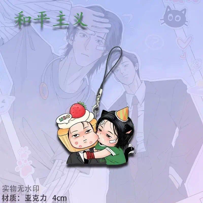 Peace Of God Anime Keychain Women Phone Strap Korean Acrylic Keychain Man 주의̣화 Ornament Móc Khóa In Theo Yêu Cầu, Chất Liệu Mica Trong Suốt In 2 Mặt , Dày 4mm 4 Peace Of God Anime Keychain Women Phone Strap Korean Acrylic Keychain Man 주의̣화 Ornament Móc Khóa In Theo Yêu Cầu, Chất Liệu Mica Trong Suốt In 2 Mặt , Dày 4mm - Ảnh 4