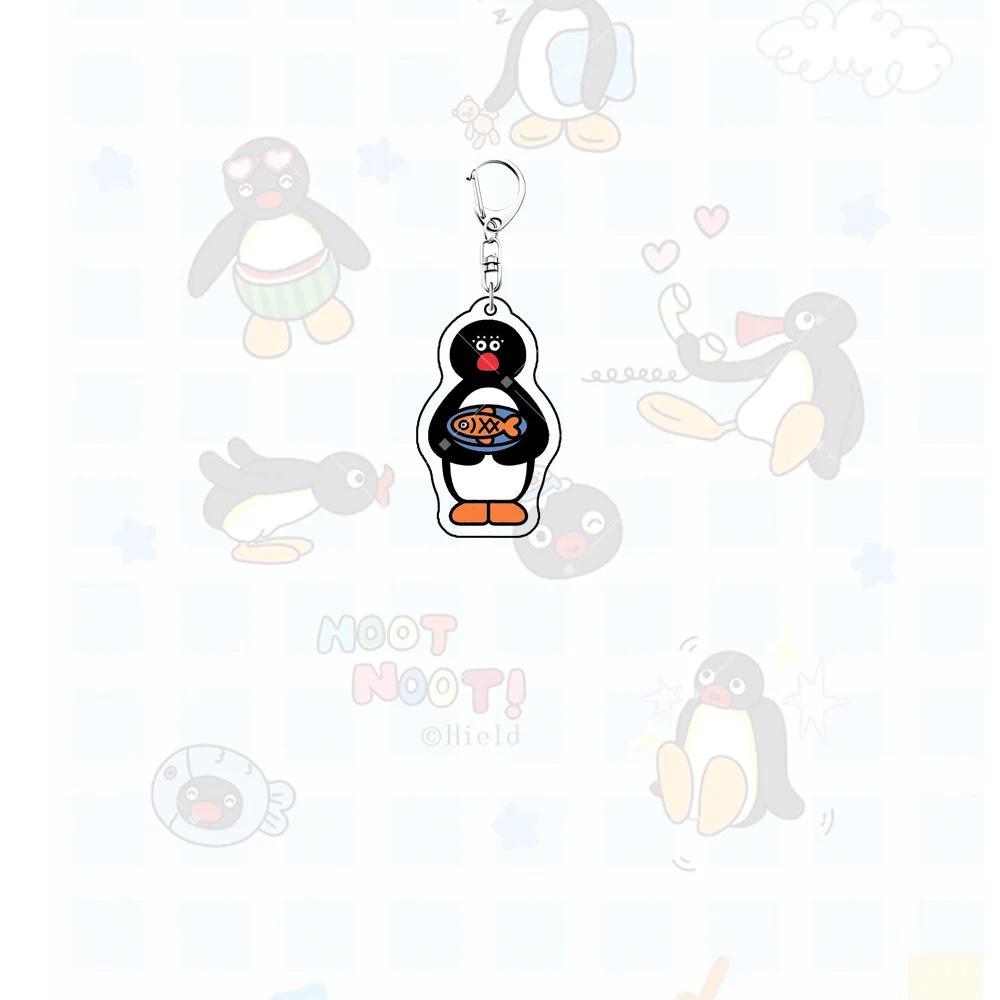 Penguin Pingu 6cm Acrylic Stand Keychain Kawaii Anime Figure Key Penguin Bag Fashion Mica Móc Khóa In Theo Yêu Cầu, Chất Liệu Mica Trong Suốt In 2 Mặt , Dày 4mm 4 Penguin Pingu 6cm Acrylic Stand Keychain Kawaii Anime Figure Key Penguin Bag Fashion Mica Móc Khóa In Theo Yêu Cầu, Chất Liệu Mica Trong Suốt In 2 Mặt , Dày 4mm - Ảnh 4