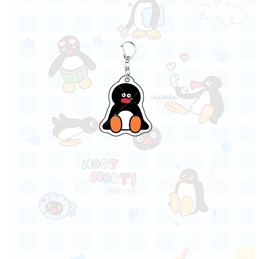 Penguin Pingu 6cm Acrylic Stand Keychain Kawaii Anime Figure Key Penguin Bag Fashion Mica Móc Khóa In Theo Yêu Cầu, Chất Liệu Mica Trong Suốt In 2 Mặt , Dày 4mm 6 Penguin Pingu 6cm Acrylic Stand Keychain Kawaii Anime Figure Key Penguin Bag Fashion Mica Móc Khóa In Theo Yêu Cầu, Chất Liệu Mica Trong Suốt In 2 Mặt , Dày 4mm - Ảnh 6