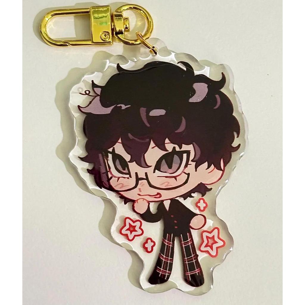 Persona 5 Royal Double Sided Acrylic Charm Keychain 3 Inch Collectible Anime Keychain For Fans Móc Khóa In Theo Yêu Cầu, Chất Liệu Mica Trong Suốt In 2 Mặt , Dày 4mm 4 Persona 5 Royal Double Sided Acrylic Charm Keychain 3 Inch Collectible Anime Keychain For Fans Móc Khóa In Theo Yêu Cầu, Chất Liệu Mica Trong Suốt In 2 Mặt , Dày 4mm - Ảnh 4