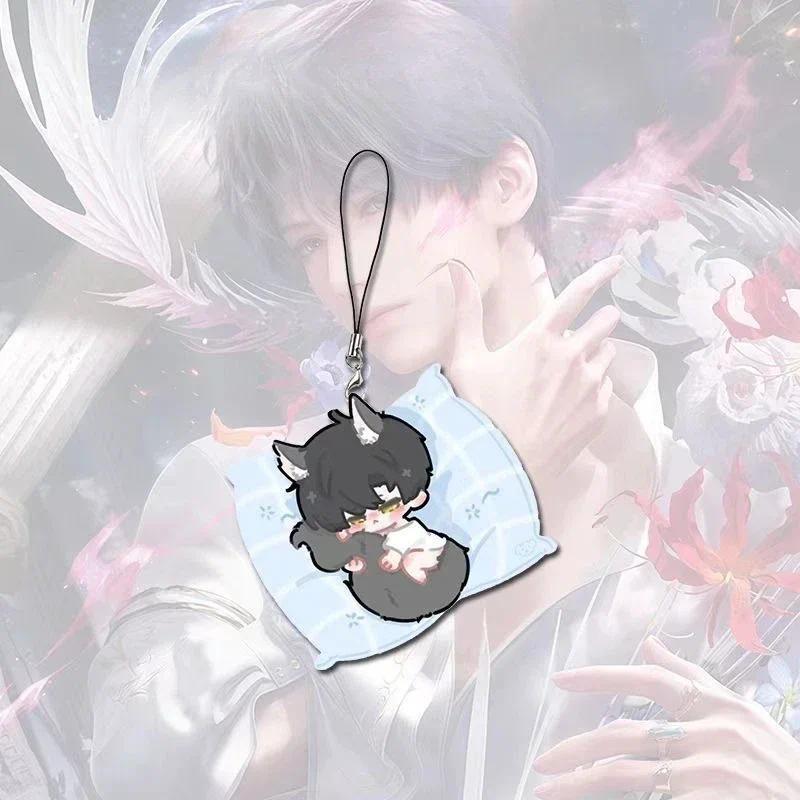Phone Chain Fish Tail Sleep Prition Love And Deepspace Fox Tail Sylus Rafayel Caleb Keyring Móc Khóa In Theo Yêu Cầu, Chất Liệu Mica Trong Suốt In 2 Mặt , Dày 4mm 3 Phone Chain Fish Tail Sleep Prition Love And Deepspace Fox Tail Sylus Rafayel Caleb Keyring Móc Khóa In Theo Yêu Cầu, Chất Liệu Mica Trong Suốt In 2 Mặt , Dày 4mm - Ảnh 3