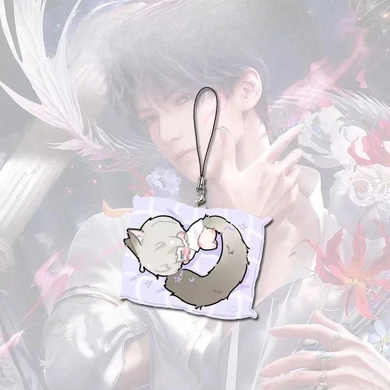 Phone Chain Fish Tail Sleep Prition Love And Deepspace Fox Tail Sylus Rafayel Caleb Keyring Móc Khóa In Theo Yêu Cầu, Chất Liệu Mica Trong Suốt In 2 Mặt , Dày 4mm 4 Phone Chain Fish Tail Sleep Prition Love And Deepspace Fox Tail Sylus Rafayel Caleb Keyring Móc Khóa In Theo Yêu Cầu, Chất Liệu Mica Trong Suốt In 2 Mặt , Dày 4mm - Ảnh 4
