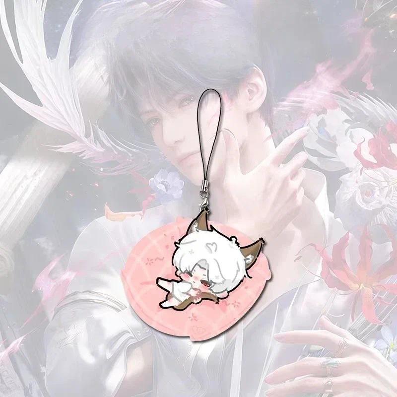 Phone Chain Fish Tail Sleep Prition Love And Deepspace Fox Tail Sylus Rafayel Caleb Keyring Móc Khóa In Theo Yêu Cầu, Chất Liệu Mica Trong Suốt In 2 Mặt , Dày 4mm 5 Phone Chain Fish Tail Sleep Prition Love And Deepspace Fox Tail Sylus Rafayel Caleb Keyring Móc Khóa In Theo Yêu Cầu, Chất Liệu Mica Trong Suốt In 2 Mặt , Dày 4mm - Ảnh 5
