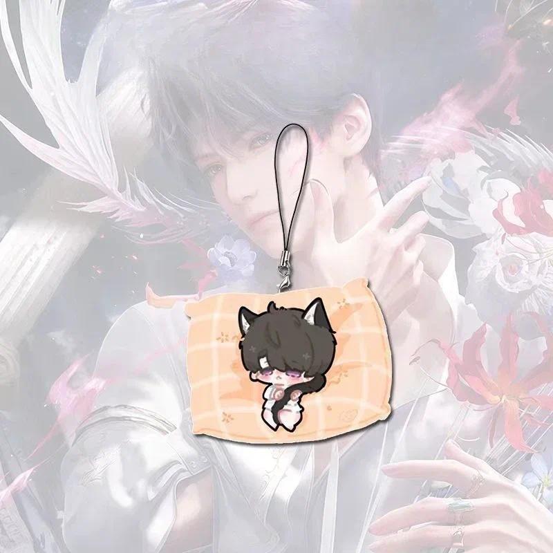 Phone Chain Fish Tail Sleep Prition Love And Deepspace Fox Tail Sylus Rafayel Caleb Keyring Móc Khóa In Theo Yêu Cầu, Chất Liệu Mica Trong Suốt In 2 Mặt , Dày 4mm 1 Phone Chain Fish Tail Sleep Prition Love And Deepspace Fox Tail Sylus Rafayel Caleb Keyring Móc Khóa In Theo Yêu Cầu, Chất Liệu Mica Trong Suốt In 2 Mặt , Dày 4mm