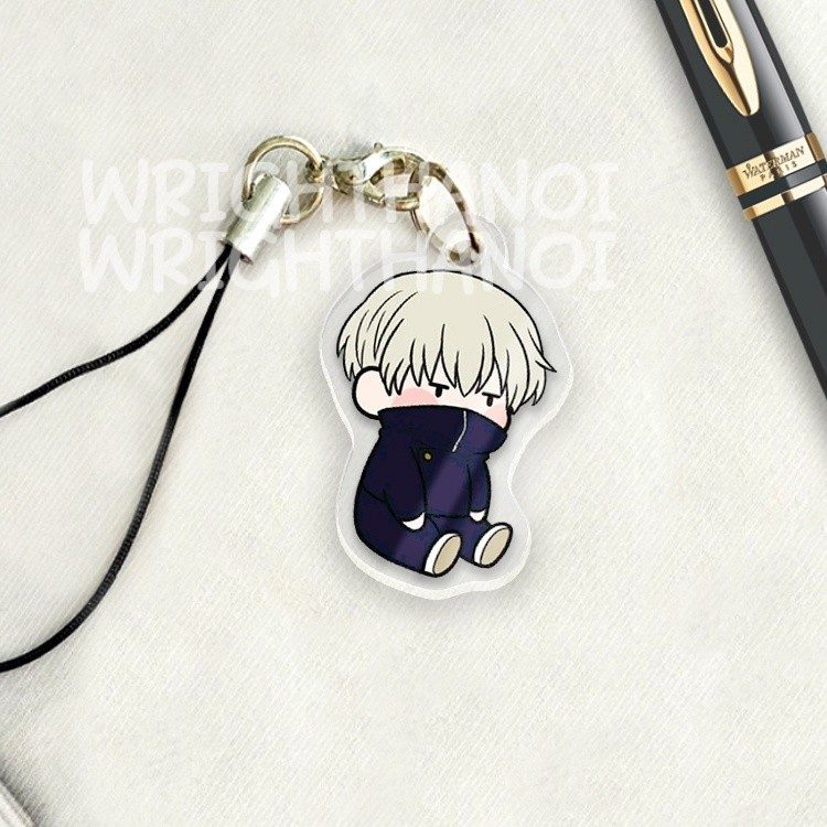 Phone Hanger, Phone Strap, Mica Keychain Jujutsu Kaisen Gojo Satoru Anime Chibi Mk_dh Móc Khóa In Theo Yêu Cầu, Chất Liệu Mica Trong Suốt In 2 Mặt , Dày 4mm 6 Phone Hanger, Phone Strap, Mica Keychain Jujutsu Kaisen Gojo Satoru Anime Chibi Mk_dh Móc Khóa In Theo Yêu Cầu, Chất Liệu Mica Trong Suốt In 2 Mặt , Dày 4mm - Ảnh 6