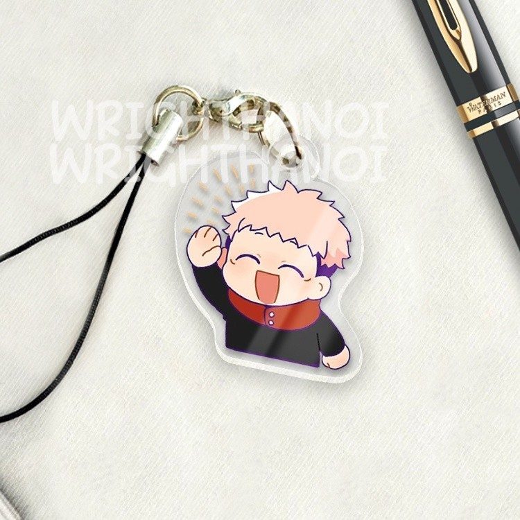 Phone Hanger, Phone Strap, Mica Keychain Jujutsu Kaisen Gojo Satoru Anime Chibi Mk_dh Móc Khóa In Theo Yêu Cầu, Chất Liệu Mica Trong Suốt In 2 Mặt , Dày 4mm 71 Phone Hanger, Phone Strap, Mica Keychain Jujutsu Kaisen Gojo Satoru Anime Chibi Mk_dh Móc Khóa In Theo Yêu Cầu, Chất Liệu Mica Trong Suốt In 2 Mặt , Dày 4mm - Ảnh 71