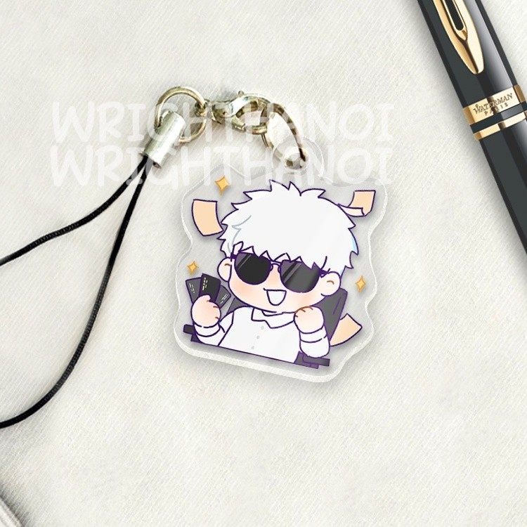 Phone Hanger, Phone Strap, Mica Keychain Jujutsu Kaisen Gojo Satoru Anime Chibi Mk_dh Móc Khóa In Theo Yêu Cầu, Chất Liệu Mica Trong Suốt In 2 Mặt , Dày 4mm 77 Phone Hanger, Phone Strap, Mica Keychain Jujutsu Kaisen Gojo Satoru Anime Chibi Mk_dh Móc Khóa In Theo Yêu Cầu, Chất Liệu Mica Trong Suốt In 2 Mặt , Dày 4mm - Ảnh 77