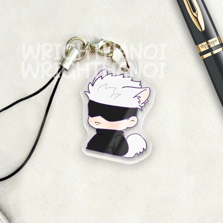Phone Hanger, Phone Strap, Mica Keychain Jujutsu Kaisen Gojo Satoru Anime Chibi Mk_dh Móc Khóa In Theo Yêu Cầu, Chất Liệu Mica Trong Suốt In 2 Mặt , Dày 4mm 78 Phone Hanger, Phone Strap, Mica Keychain Jujutsu Kaisen Gojo Satoru Anime Chibi Mk_dh Móc Khóa In Theo Yêu Cầu, Chất Liệu Mica Trong Suốt In 2 Mặt , Dày 4mm - Ảnh 78