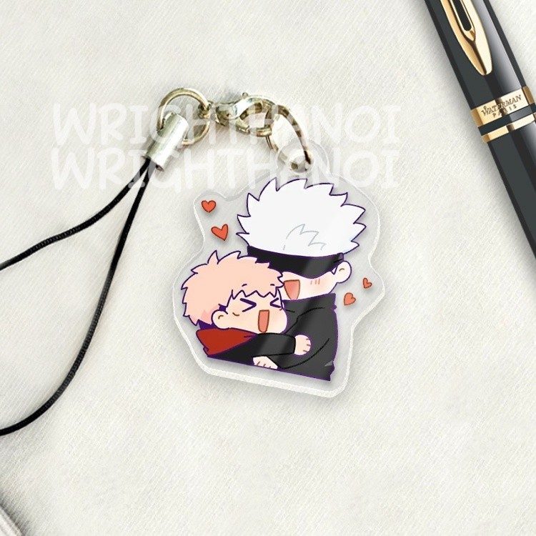 Phone Hanger, Phone Strap, Mica Keychain Jujutsu Kaisen Gojo Satoru Anime Chibi Mk_dh Móc Khóa In Theo Yêu Cầu, Chất Liệu Mica Trong Suốt In 2 Mặt , Dày 4mm 81 Phone Hanger, Phone Strap, Mica Keychain Jujutsu Kaisen Gojo Satoru Anime Chibi Mk_dh Móc Khóa In Theo Yêu Cầu, Chất Liệu Mica Trong Suốt In 2 Mặt , Dày 4mm - Ảnh 81