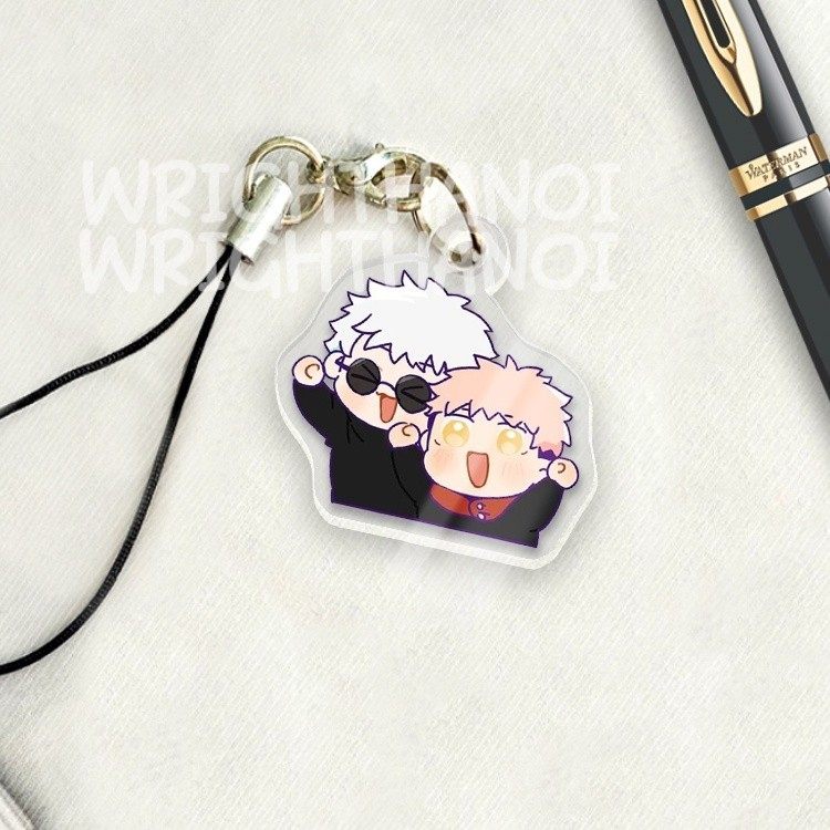 Phone Hanger, Phone Strap, Mica Keychain Jujutsu Kaisen Gojo Satoru Anime Chibi Mk_dh Móc Khóa In Theo Yêu Cầu, Chất Liệu Mica Trong Suốt In 2 Mặt , Dày 4mm 82 Phone Hanger, Phone Strap, Mica Keychain Jujutsu Kaisen Gojo Satoru Anime Chibi Mk_dh Móc Khóa In Theo Yêu Cầu, Chất Liệu Mica Trong Suốt In 2 Mặt , Dày 4mm - Ảnh 82