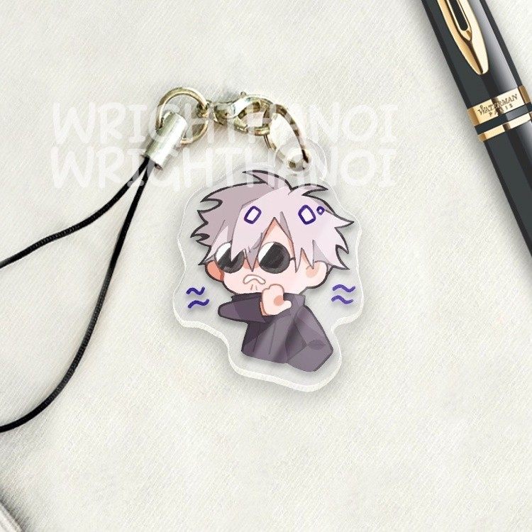 Phone Hanger, Phone Strap, Mica Keychain Jujutsu Kaisen Gojo Satoru Anime Chibi Mk_dh Móc Khóa In Theo Yêu Cầu, Chất Liệu Mica Trong Suốt In 2 Mặt , Dày 4mm 84 Phone Hanger, Phone Strap, Mica Keychain Jujutsu Kaisen Gojo Satoru Anime Chibi Mk_dh Móc Khóa In Theo Yêu Cầu, Chất Liệu Mica Trong Suốt In 2 Mặt , Dày 4mm - Ảnh 84