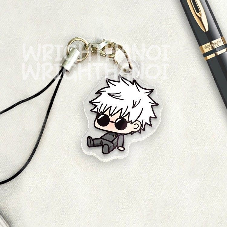 Phone Hanger, Phone Strap, Mica Keychain Jujutsu Kaisen Gojo Satoru Anime Chibi Mk_dh Móc Khóa In Theo Yêu Cầu, Chất Liệu Mica Trong Suốt In 2 Mặt , Dày 4mm 86 Phone Hanger, Phone Strap, Mica Keychain Jujutsu Kaisen Gojo Satoru Anime Chibi Mk_dh Móc Khóa In Theo Yêu Cầu, Chất Liệu Mica Trong Suốt In 2 Mặt , Dày 4mm - Ảnh 86