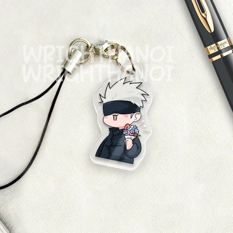 Phone Hanger, Phone Strap, Mica Keychain Jujutsu Kaisen Gojo Satoru Anime Chibi Mk_dh Móc Khóa In Theo Yêu Cầu, Chất Liệu Mica Trong Suốt In 2 Mặt , Dày 4mm 10 Phone Hanger, Phone Strap, Mica Keychain Jujutsu Kaisen Gojo Satoru Anime Chibi Mk_dh Móc Khóa In Theo Yêu Cầu, Chất Liệu Mica Trong Suốt In 2 Mặt , Dày 4mm - Ảnh 10