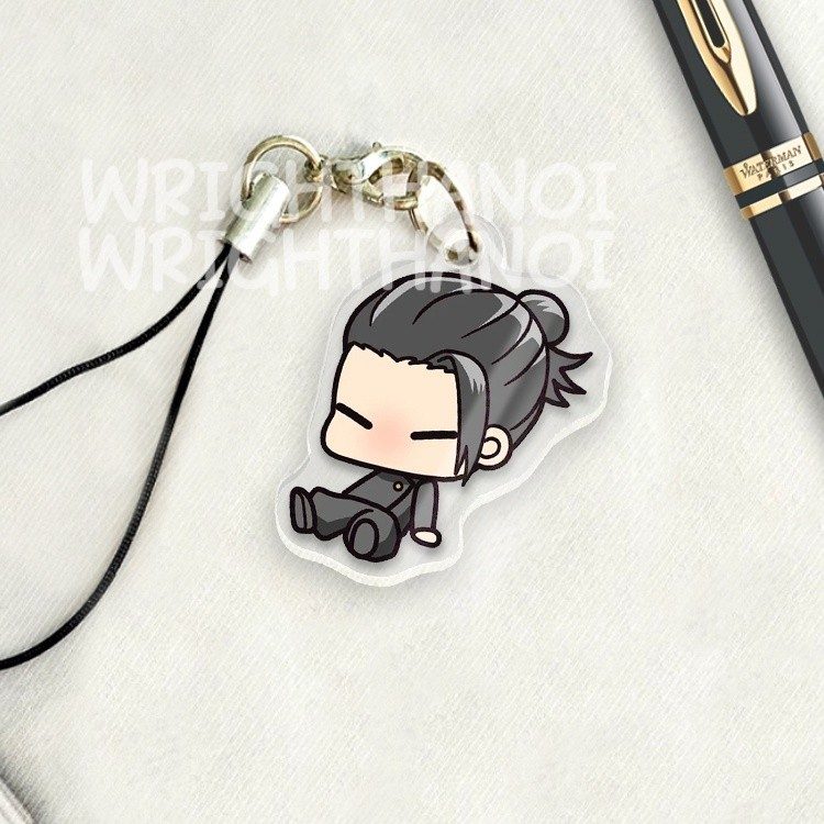 Phone Hanger, Phone Strap, Mica Keychain Jujutsu Kaisen Gojo Satoru Anime Chibi Mk_dh Móc Khóa In Theo Yêu Cầu, Chất Liệu Mica Trong Suốt In 2 Mặt , Dày 4mm 1 Phone Hanger, Phone Strap, Mica Keychain Jujutsu Kaisen Gojo Satoru Anime Chibi Mk_dh Móc Khóa In Theo Yêu Cầu, Chất Liệu Mica Trong Suốt In 2 Mặt , Dày 4mm