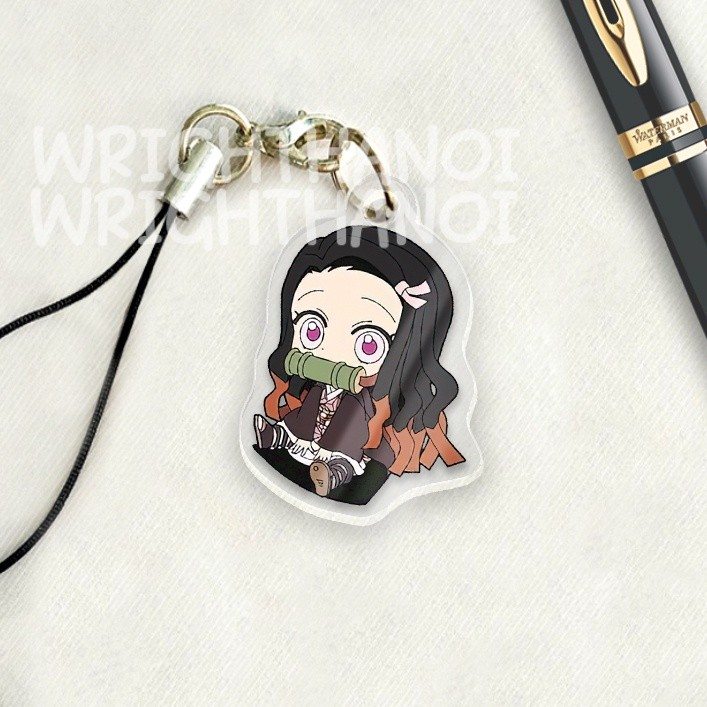 Phone Hanger, Phone Strap, Mica Keychain Kimetsu No Yaiba Nezuko Cute Chibi Anime Backpack Móc Khóa In Theo Yêu Cầu, Chất Liệu Mica Trong Suốt In 2 Mặt , Dày 4mm 16 Phone Hanger, Phone Strap, Mica Keychain Kimetsu No Yaiba Nezuko Cute Chibi Anime Backpack Móc Khóa In Theo Yêu Cầu, Chất Liệu Mica Trong Suốt In 2 Mặt , Dày 4mm - Ảnh 16