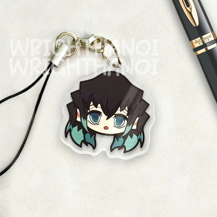 Phone Hanger, Phone Strap, Mica Keychain Kimetsu No Yaiba Nezuko Cute Chibi Anime Backpack Móc Khóa In Theo Yêu Cầu, Chất Liệu Mica Trong Suốt In 2 Mặt , Dày 4mm 3 Phone Hanger, Phone Strap, Mica Keychain Kimetsu No Yaiba Nezuko Cute Chibi Anime Backpack Móc Khóa In Theo Yêu Cầu, Chất Liệu Mica Trong Suốt In 2 Mặt , Dày 4mm - Ảnh 3