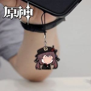 Phone Hanger Printed With Genshin Impact Ver Ét Mica Acrylic Cute And Convenient Anime Móc Khóa In Theo Yêu Cầu, Chất Liệu Mica Trong Suốt In 2 Mặt , Dày 4mm