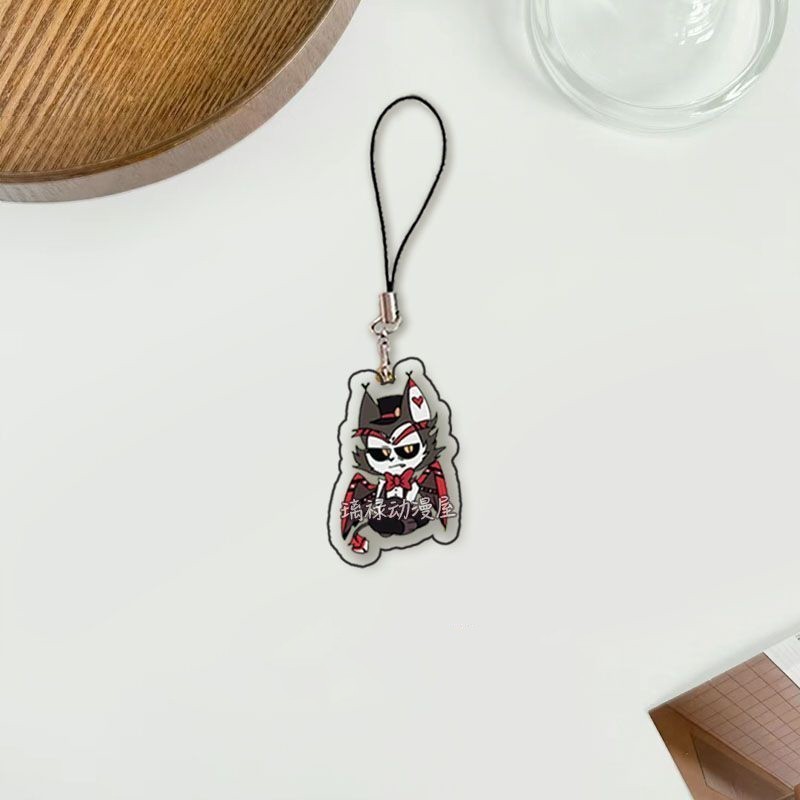 Phone Lanyard Printed With Hazbin Hotel Ver Helluva Boss Cartoon Mica Acrylic Cute And Móc Khóa In Theo Yêu Cầu, Chất Liệu Mica Trong Suốt In 2 Mặt , Dày 4mm 6 Phone Lanyard Printed With Hazbin Hotel Ver Helluva Boss Cartoon Mica Acrylic Cute And Móc Khóa In Theo Yêu Cầu, Chất Liệu Mica Trong Suốt In 2 Mặt , Dày 4mm - Ảnh 6