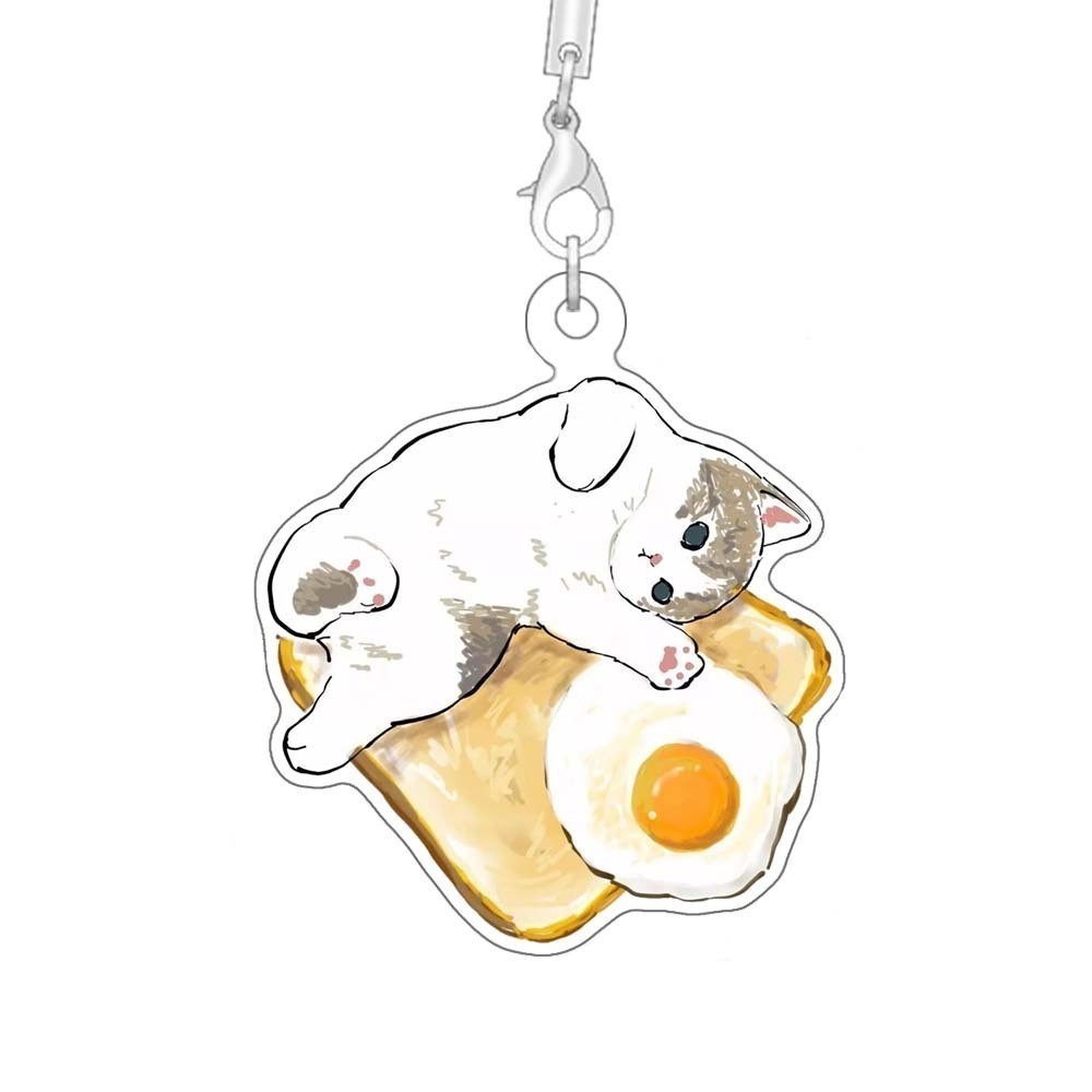 Phone Strap Luffa Cartoon Cute Cat Phone Accessories Pendant Acrylic Accessories Móc Khóa In Theo Yêu Cầu, Chất Liệu Mica Trong Suốt In 2 Mặt , Dày 4mm 3 Phone Strap Luffa Cartoon Cute Cat Phone Accessories Pendant Acrylic Accessories Móc Khóa In Theo Yêu Cầu, Chất Liệu Mica Trong Suốt In 2 Mặt , Dày 4mm - Ảnh 3