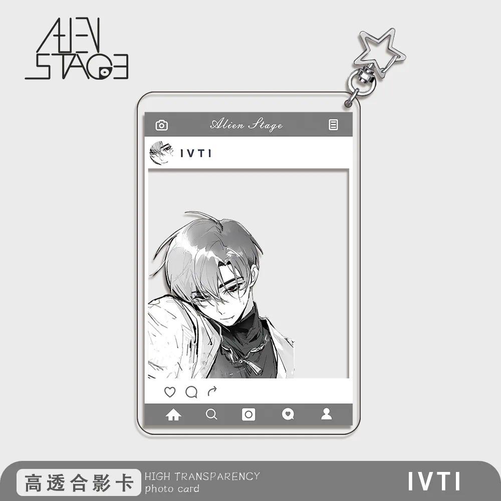 Photo Card Transparent Alien Stage Sua Luka Ivti Till Transparent Keychain Bag Decoration Móc Khóa In Theo Yêu Cầu, Chất Liệu Mica Trong Suốt In 2 Mặt , Dày 4mm 2 Photo Card Transparent Alien Stage Sua Luka Ivti Till Transparent Keychain Bag Decoration Móc Khóa In Theo Yêu Cầu, Chất Liệu Mica Trong Suốt In 2 Mặt , Dày 4mm - Ảnh 2