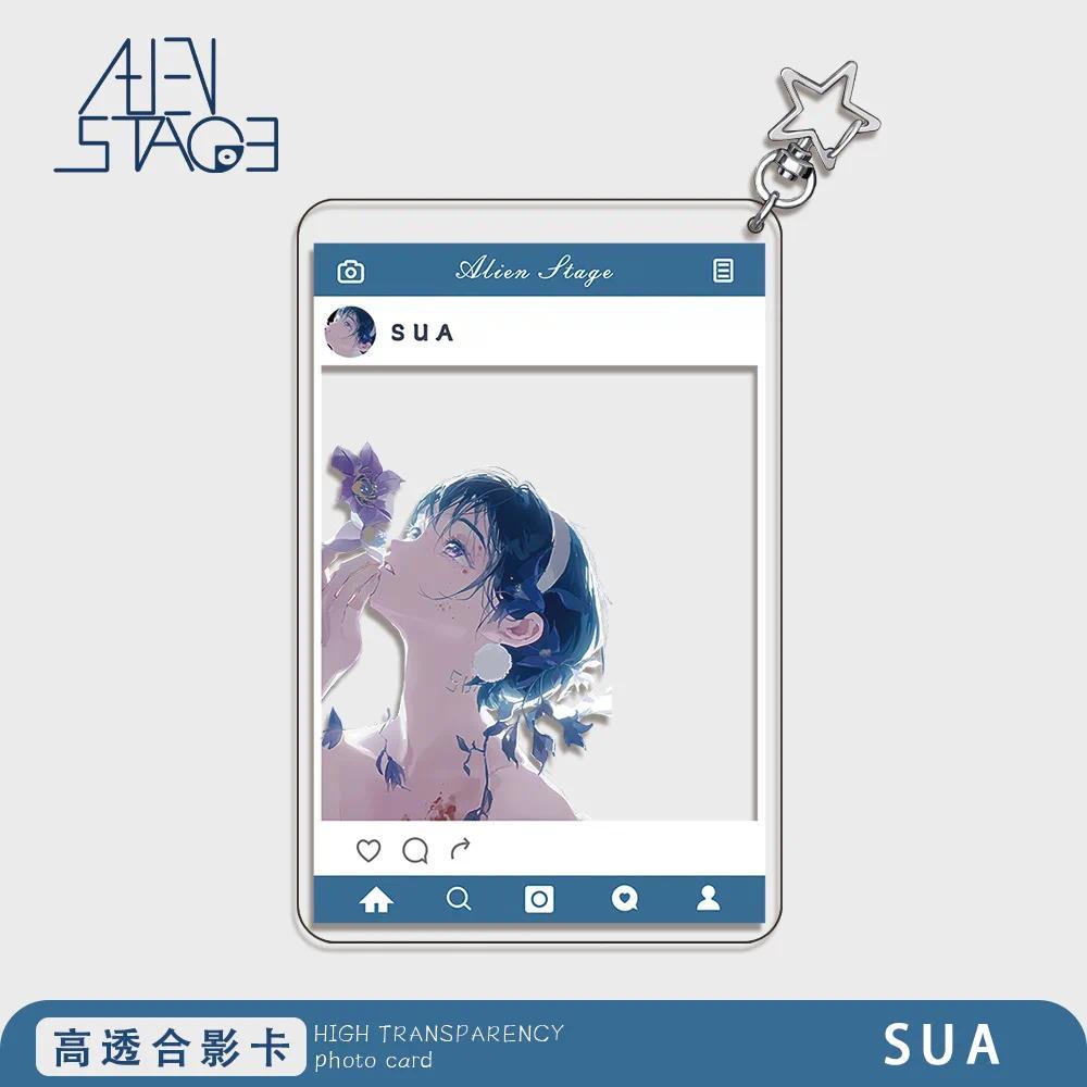 Photo Card Transparent Alien Stage Sua Luka Ivti Till Transparent Keychain Bag Decoration Móc Khóa In Theo Yêu Cầu, Chất Liệu Mica Trong Suốt In 2 Mặt , Dày 4mm 3 Photo Card Transparent Alien Stage Sua Luka Ivti Till Transparent Keychain Bag Decoration Móc Khóa In Theo Yêu Cầu, Chất Liệu Mica Trong Suốt In 2 Mặt , Dày 4mm - Ảnh 3