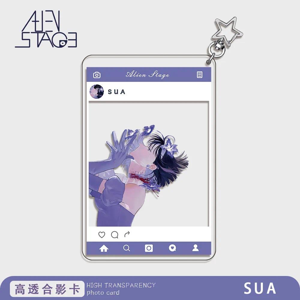 Photo Card Transparent Alien Stage Sua Luka Ivti Till Transparent Keychain Bag Decoration Móc Khóa In Theo Yêu Cầu, Chất Liệu Mica Trong Suốt In 2 Mặt , Dày 4mm 6 Photo Card Transparent Alien Stage Sua Luka Ivti Till Transparent Keychain Bag Decoration Móc Khóa In Theo Yêu Cầu, Chất Liệu Mica Trong Suốt In 2 Mặt , Dày 4mm - Ảnh 6