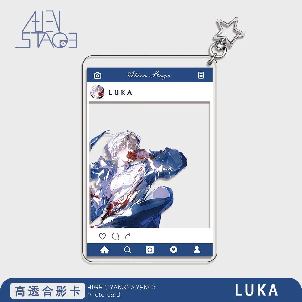 Photo Card Transparent Alien Stage Sua Luka Ivti Till Transparent Keychain Bag Decoration Móc Khóa In Theo Yêu Cầu, Chất Liệu Mica Trong Suốt In 2 Mặt , Dày 4mm 1 Photo Card Transparent Alien Stage Sua Luka Ivti Till Transparent Keychain Bag Decoration Móc Khóa In Theo Yêu Cầu, Chất Liệu Mica Trong Suốt In 2 Mặt , Dày 4mm