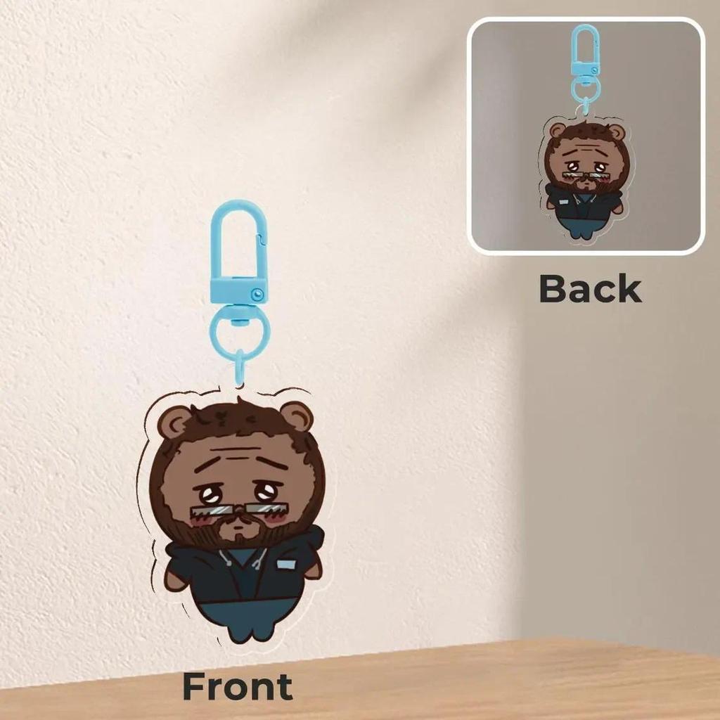 Pitt Kawa Acrylic Creative Cultural T Keychain Móc Khóa In Theo Yêu Cầu, Chất Liệu Mica Trong Suốt In 2 Mặt , Dày 4mm 2 Pitt Kawa Acrylic Creative Cultural T Keychain Móc Khóa In Theo Yêu Cầu, Chất Liệu Mica Trong Suốt In 2 Mặt , Dày 4mm - Ảnh 2