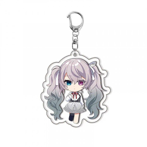 Pjsk Project Sekai Colorful Stage Characters Keychain Acrylic Keyring Hanging Face Key Chain Móc Khóa In Theo Yêu Cầu, Chất Liệu Mica Trong Suốt In 2 Mặt , Dày 4mm